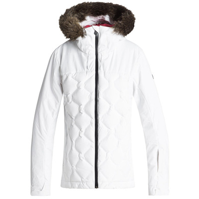 Womens Breeze Ski Jacket - Bright White