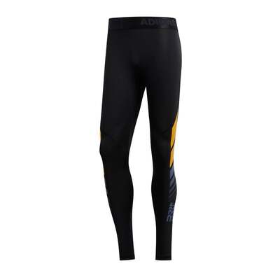 Adidas Mens AlphaSkin Sport Moto Pack Pants - Black