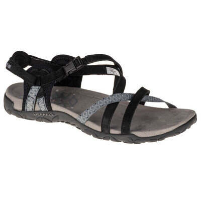 Merrell Womens Terran Lattice II Sandals - Black