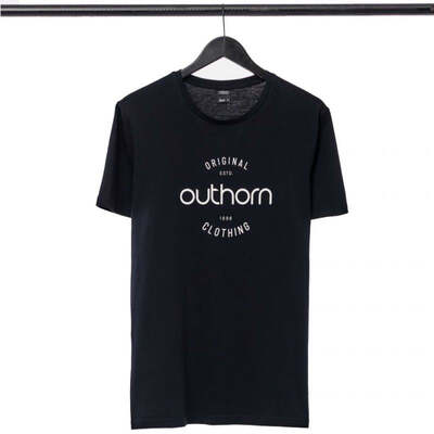 Outhorn Mens Printed T-shirt - Deep Black
