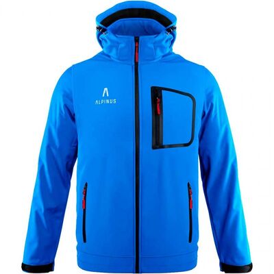 Alpinus Mens Softshell Stenshuvud Jacket - Blue