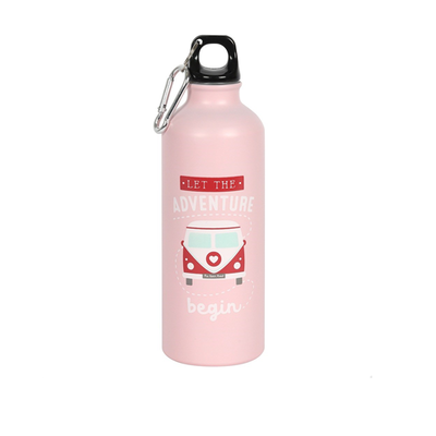 Adventure Metal Water Bottle - Pink