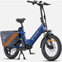 ENGWE LE20 Electric Bike 250W Mid-drive Torque Sensor Step-Thru Cargo Ebike