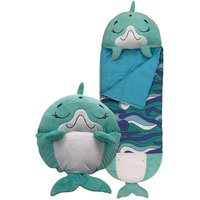 Happy Nappers Blue Disco Dolphin Sleeping Bag - Large