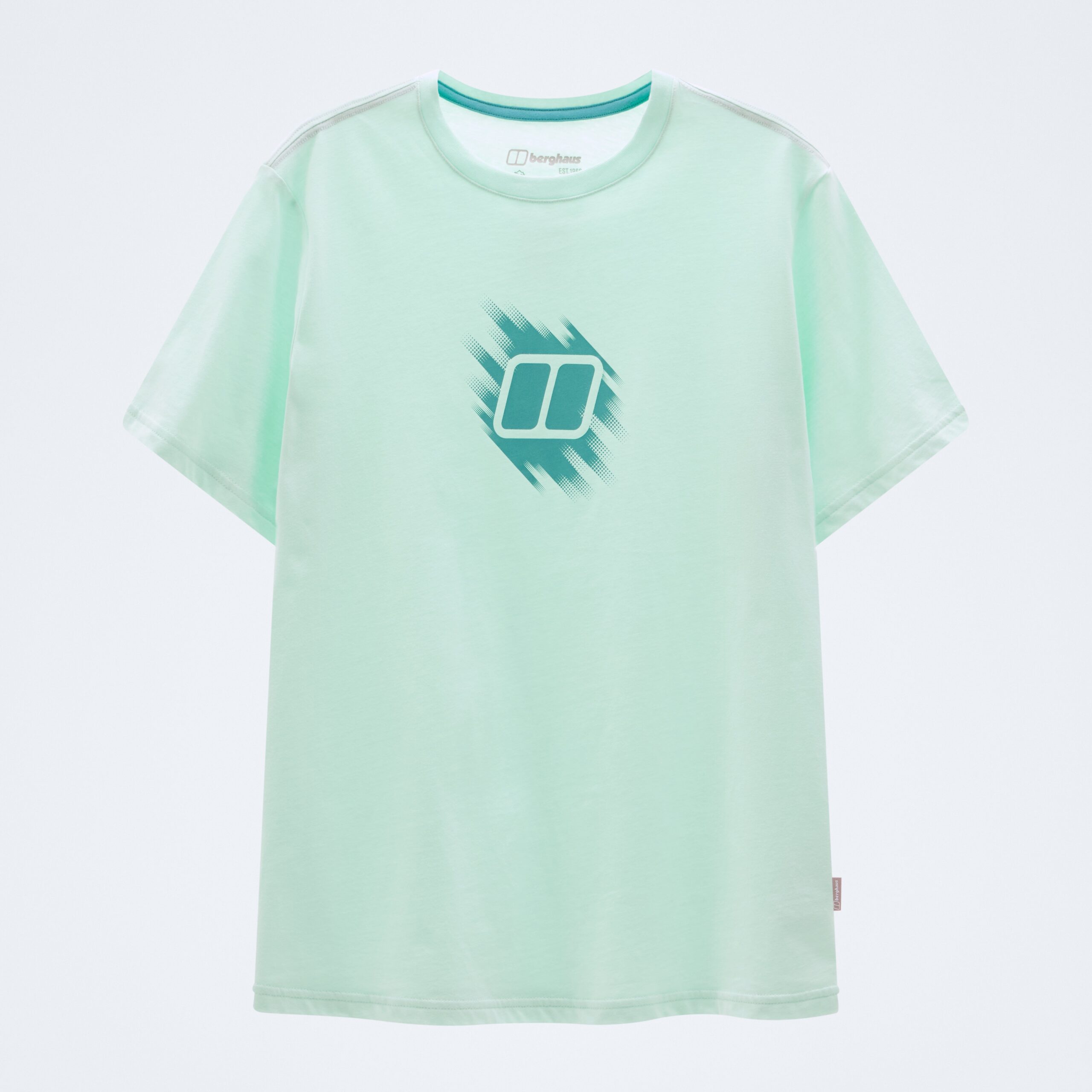 Women's Sketched Blocks Essential Tee - Blue