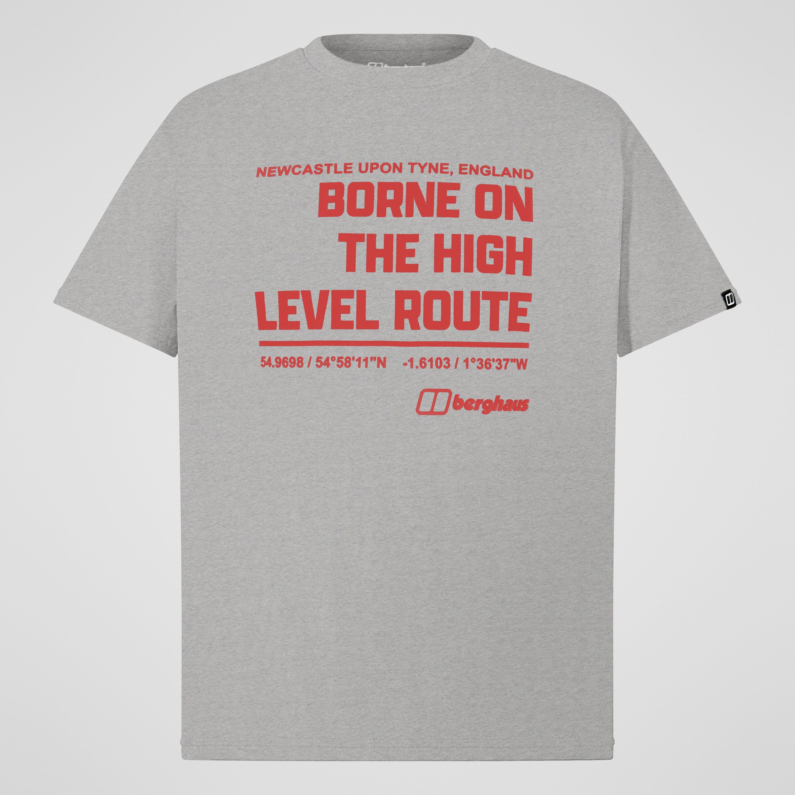 Men's High Level Route Tee - Grey